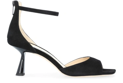 Shop Jimmy Choo Reon 65 Sandals In Black