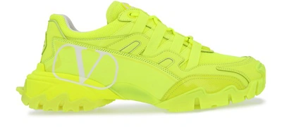 Shop Valentino Garavani Sneaker In Lime