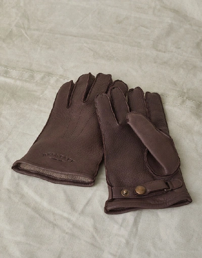 Shop Belstaff Markham Glove In Brown