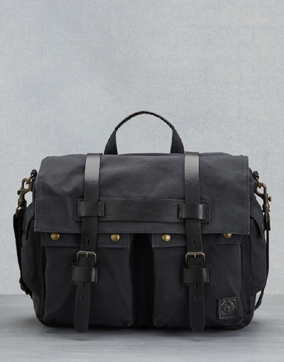 Shop Belstaff Colonial Messenger In Black