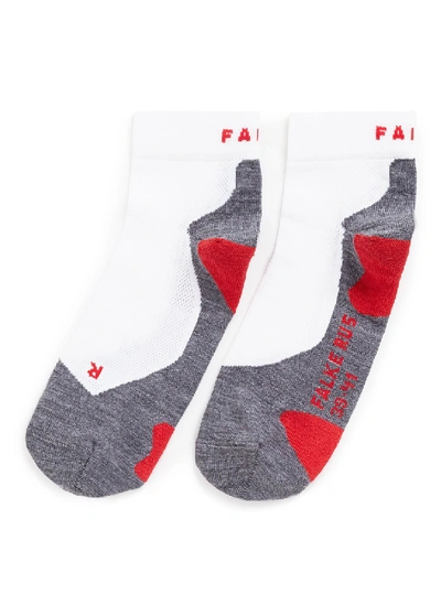 Shop Falke 'ru5' Running Ankle Socks In Multi-colour