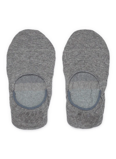 Shop Falke 'step' Ankle Socks In Light Grey