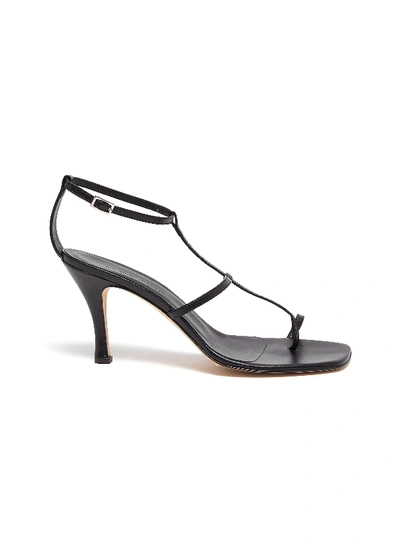 Shop Christopher Esber 'rubik' Strappy Sandals In Black