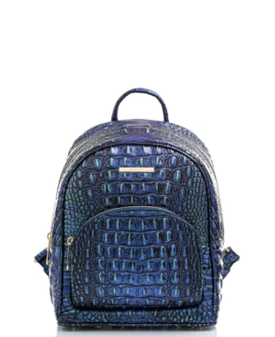 Shop Brahmin Mini Dartmouth Melbourne Embossed Leather Backpack In Mirage