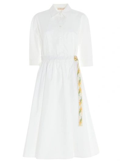 Shop Tory Burch Dress In White