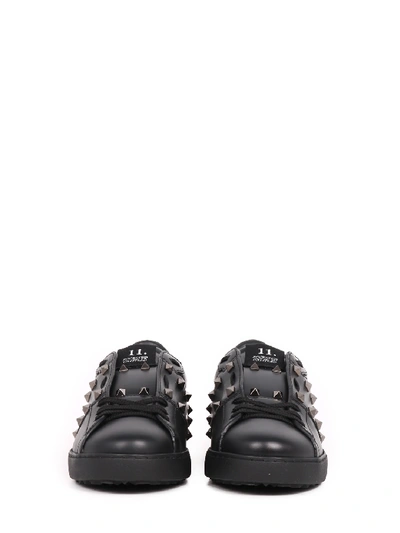 Shop Valentino Sneaker Rockstud Untitled Noir In Black
