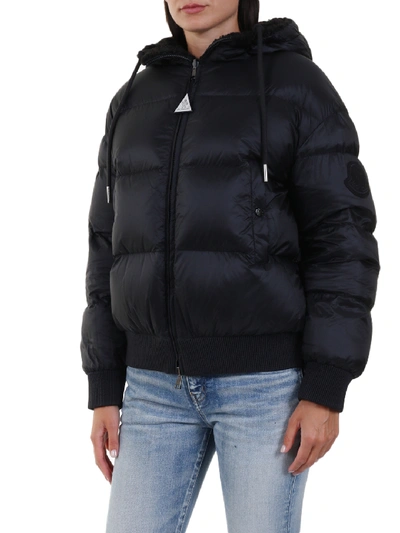 Shop Moncler Ilet Reversible Jacket In Black