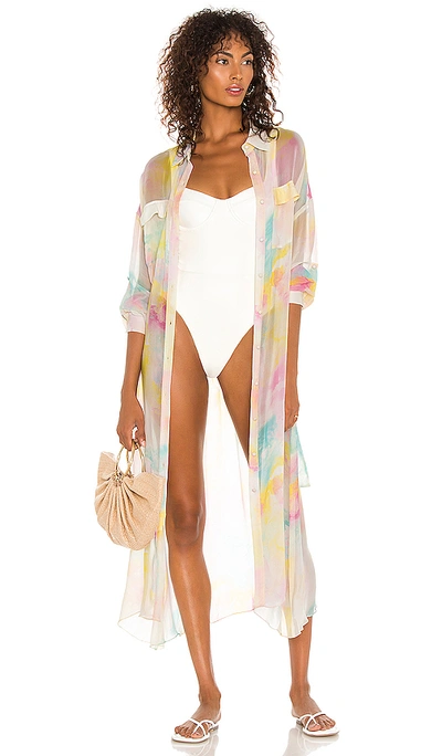 Shop Rococo Sand X Revolve Zola Kimono In Multicolor