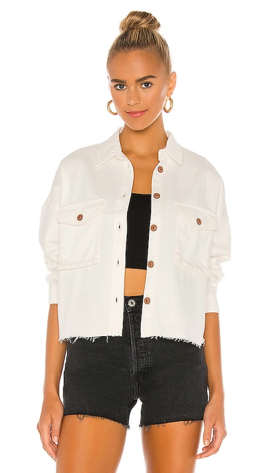 Shop Allsaints Sol Shirt Jacket. - In White