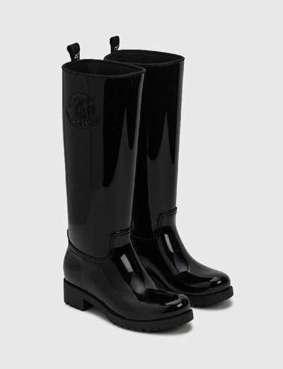 Shop Moncler Ginger Rain Boots In Black