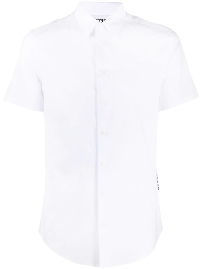 Shop Moschino Classic Short-sleeved Shirt In White