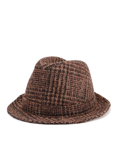 Shop Dolce & Gabbana Felt Hat In Brown