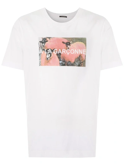 Shop À La Garçonne Carneiro T-shirt In White