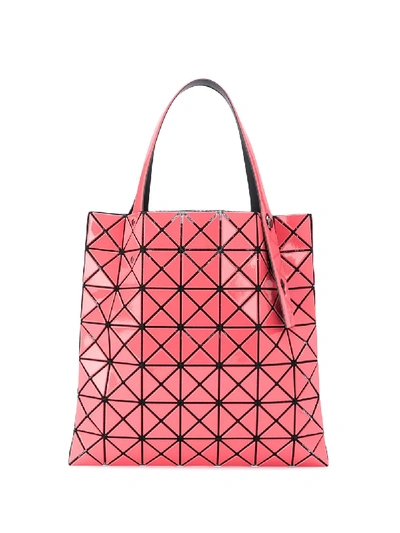 Shop Bao Bao Issey Miyake Prism Gloss Mini Tote Bag In 31 Pink