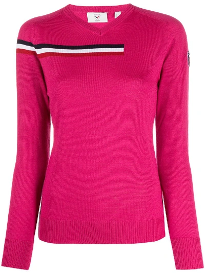 ROSSIGNOL DIAGO STRIPED DETAIL JUMPER 