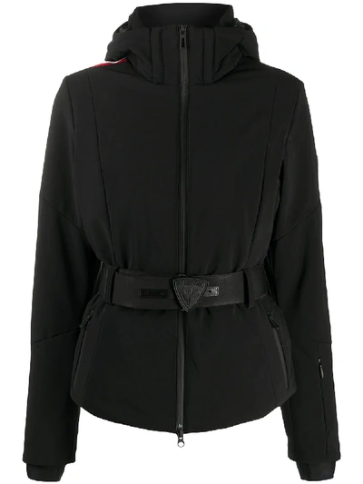 Shop Rossignol Ellipsis Belted Ski Jacket In Black