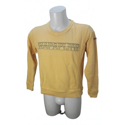 Pre-owned Napapijri Yellow Cotton Knitwear & Sweatshirts