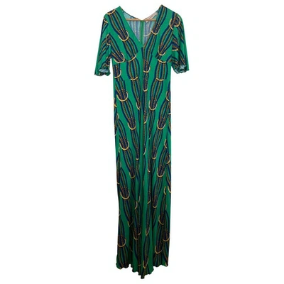 Pre-owned Jucca Mid-length Dress In Green