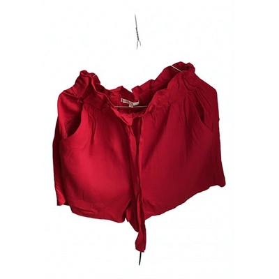 Pre-owned Maje Red Shorts