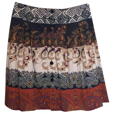 Pre-owned Etro Multicolour Cotton Skirt
