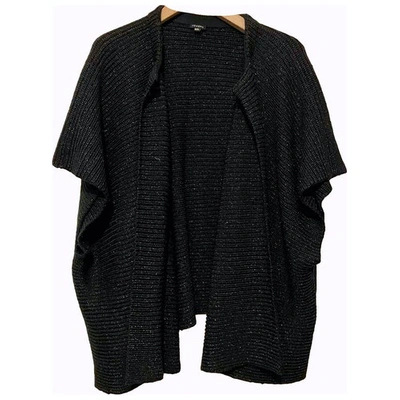 Pre-owned Joseph Silk Cardigan In Black