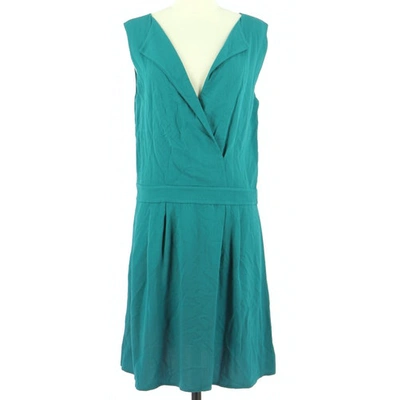 Pre-owned Comptoir Des Cotonniers Dress In Turquoise