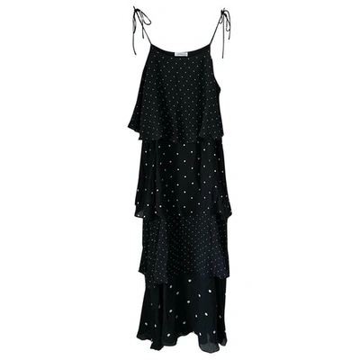 Pre-owned Anine Bing Fall Winter 2019 Maxi Dress In Black