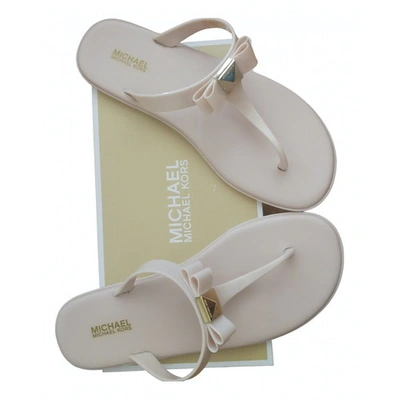 Pre-owned Michael Kors White Sandals
