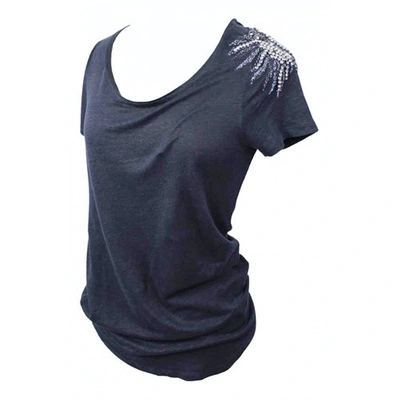 Pre-owned Sandro Grey Cotton Top