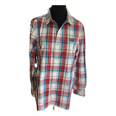 Pre-owned Napapijri Red Cotton Shirts