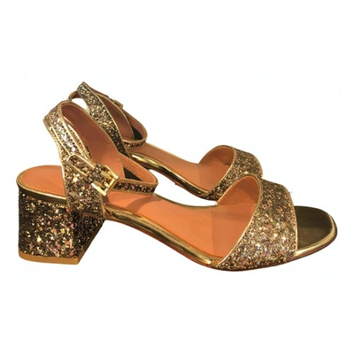 Pre-owned Ash Metallic Leather Sandals