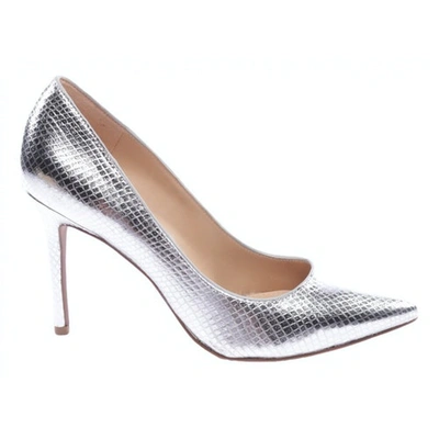 Pre-owned Michael Kors Leather Heels In Metallic