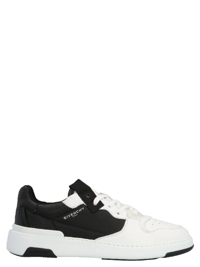 Shop Givenchy Wing Sneakers In Black & White