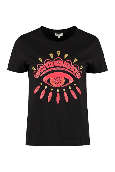 Kenzo eye on sale shirt black