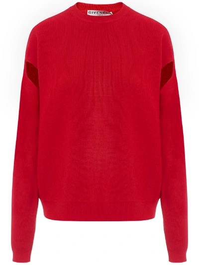 Shop Givenchy Sweater In Red