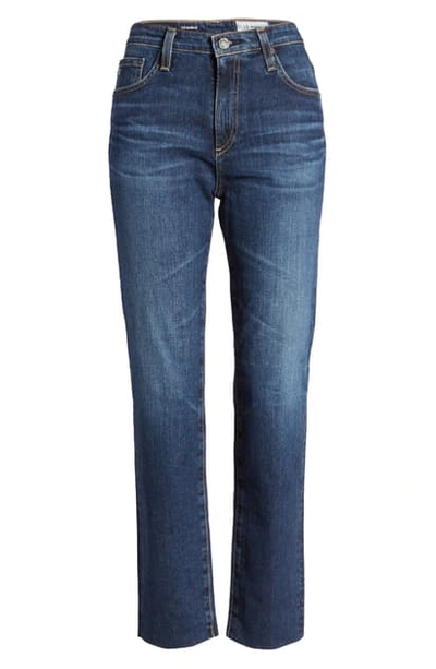 Shop Ag The Isabelle Ankle Straight Leg Jeans In 5 Years Entropy