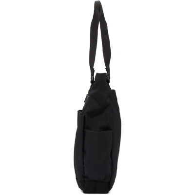 Shop Carhartt Work In Progress Black Payton Tote Bag In Black/white