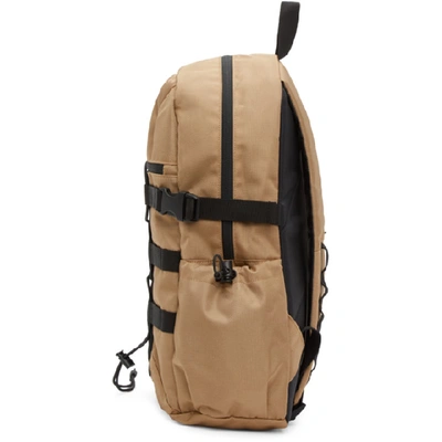 Shop Carhartt Work In Progress Tan Delta Backpack In Dusty H Bro
