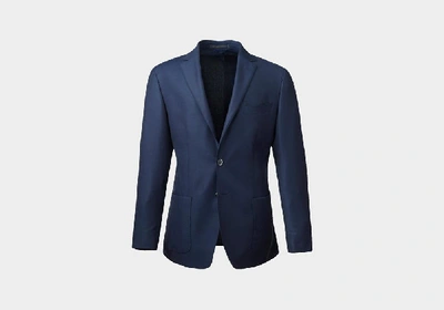 Shop Ledbury Men's Slim Fit Navy Blue Wellington Sport Coat