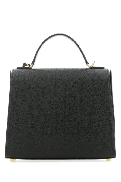 Shop Thom Browne Mrs. Thom Handbag In Black