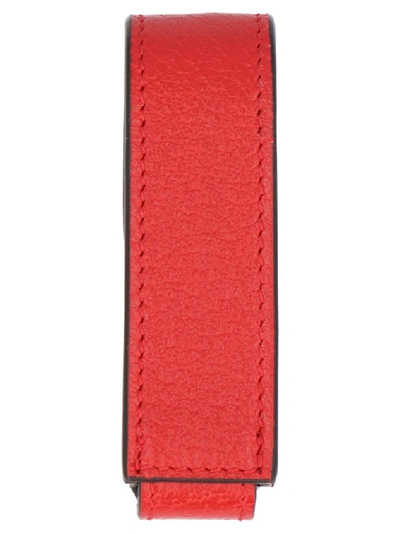 Shop Gucci Logo Lipstick Holder In Red