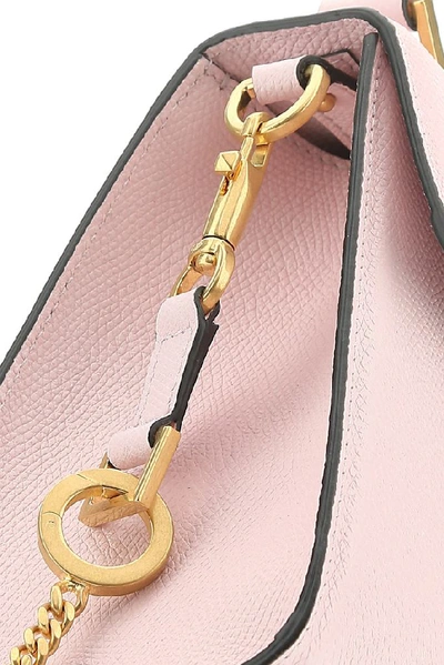 Shop Valentino Vsling Top Handle Tote Bag In Pink