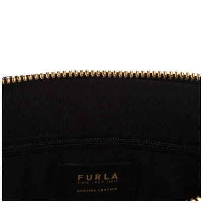 Shop Furla Code Top Handle Bag In Black