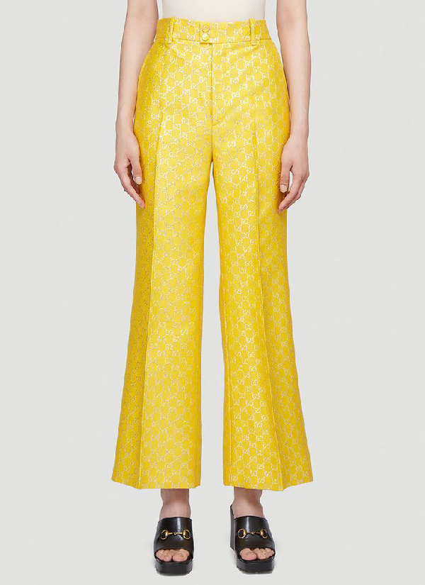 gucci pants white