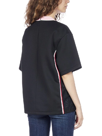 Shop Prada Logo Patch T In Black