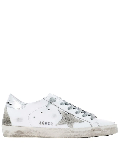 Shop Golden Goose Deluxe Brand Superstar Sneakers In White