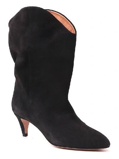 Shop Isabel Marant Dernee Boots In Black