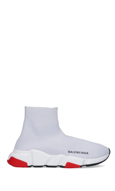 Shop Balenciaga Speed Sneakers In Grey