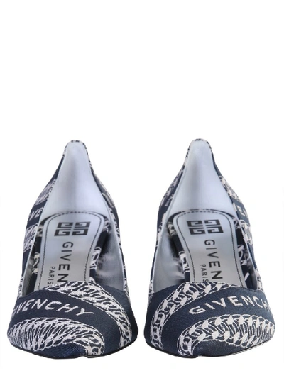 Shop Givenchy Jacquard Logo Pumps In Multi