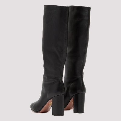 Shop Aquazzura Boogie 85 Boots In Black